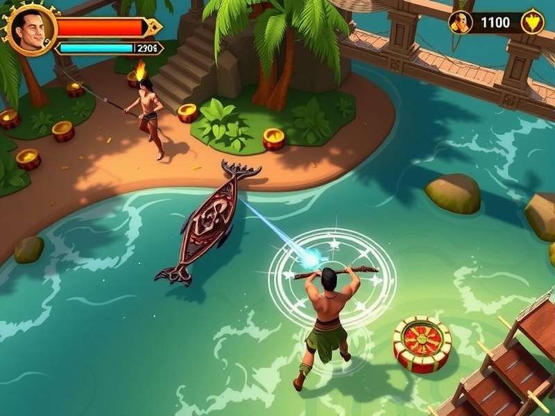 Emerald Odyssey Coastal Quest Combat Scene